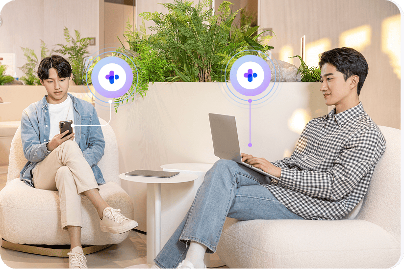 핸드폰에서 간편하게